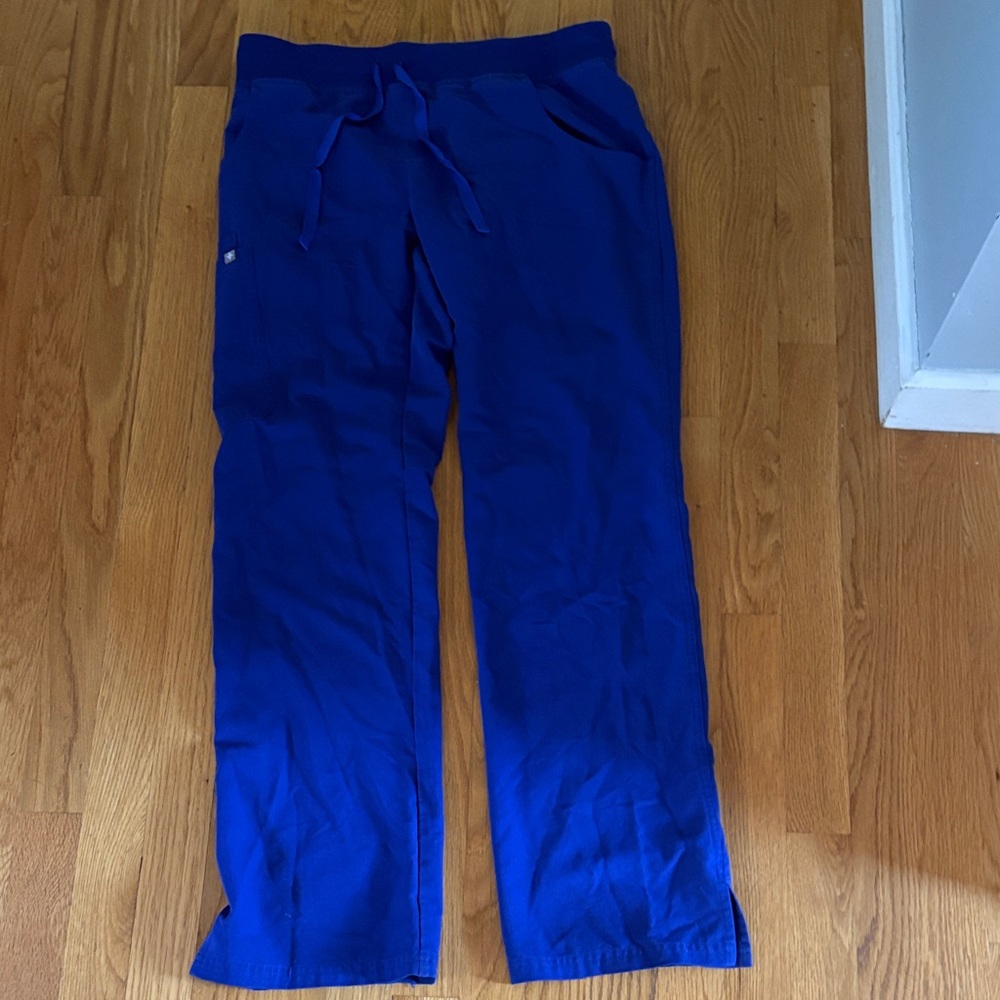 Figs Royal Blue Technical Collection Pants
